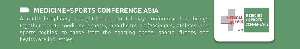 Medicine+Sports Conference Asia